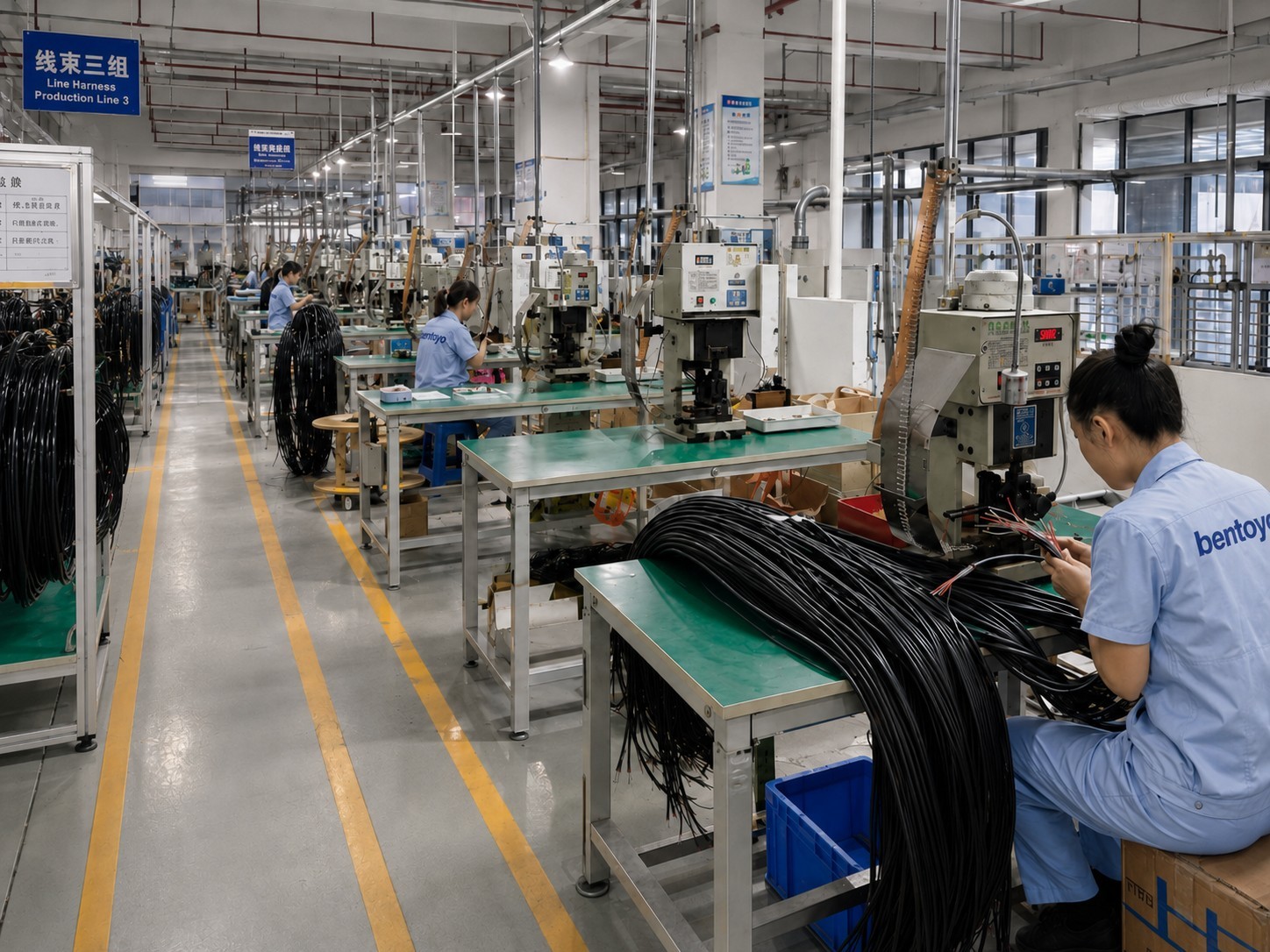 Professional Wiring Harness Assembly Line
